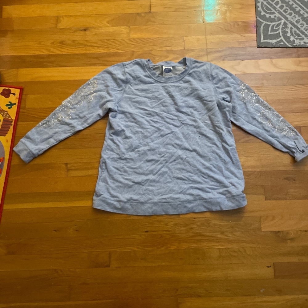 Blue sparkly sweatshirt